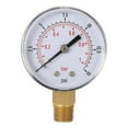 thumbnail image 1 of Water pressure meter Thread mount manometer Oil pressure gauge Air compressor meter Fuel pressure tester, 1 of 8