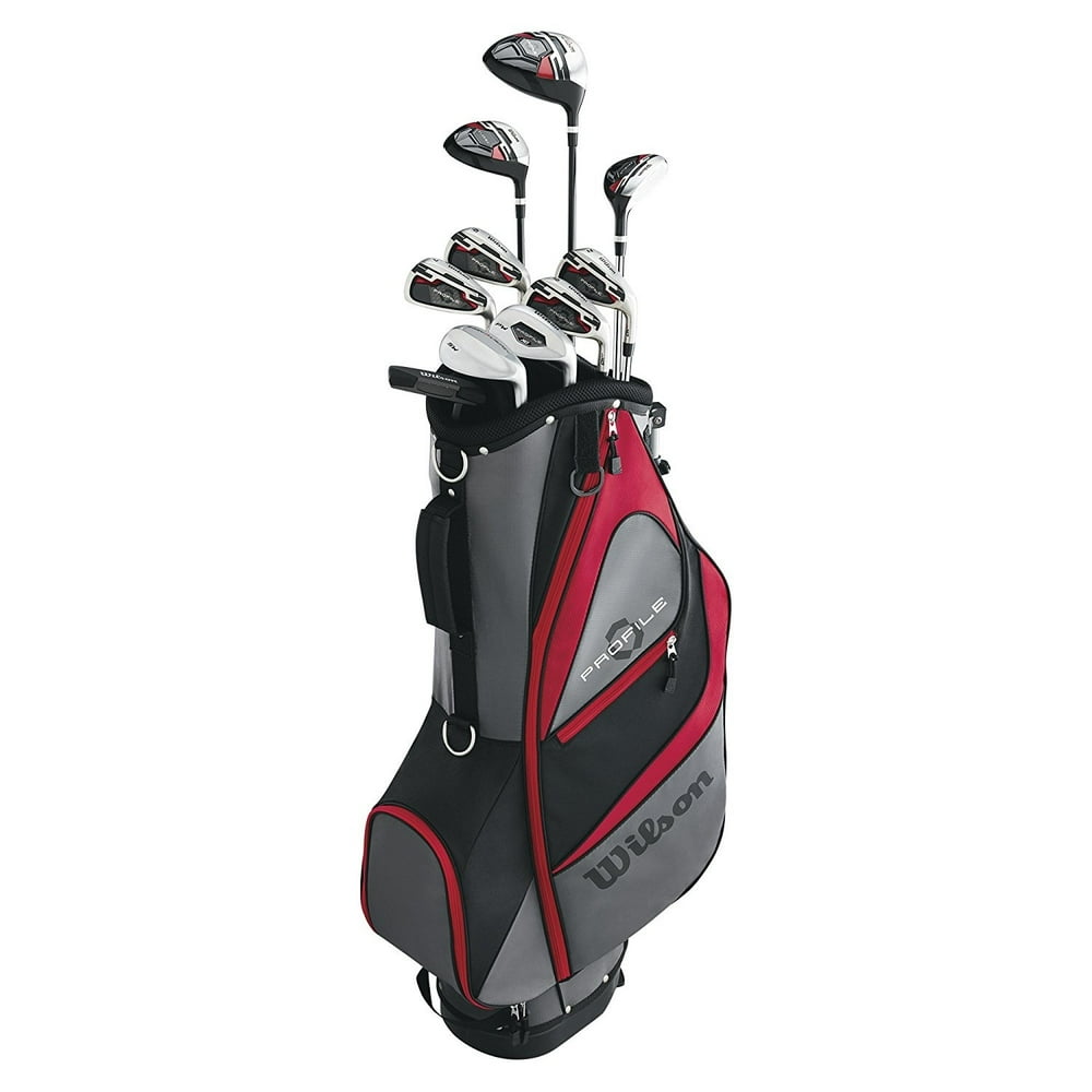 Wilson Men's Profile XD Golf Complete Set Left Hand Tall Walmart