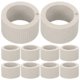 thumbnail image 1 of 10 piezas de anillo de fijación para plantas subacuáticas, soporte de cerámica para peceras., 1 of 7