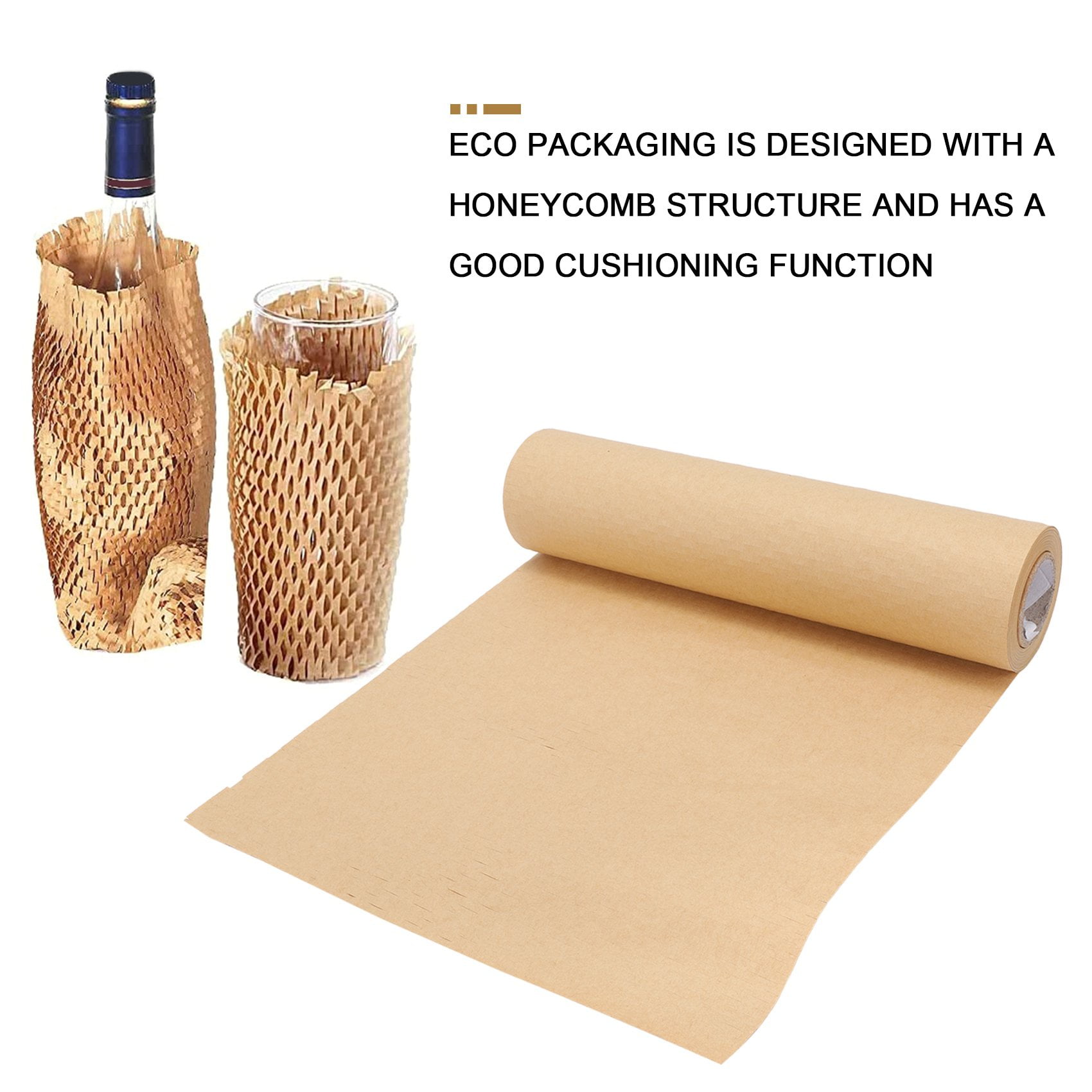 Packaging Paper Cushioning Kraft Paper Wrap Roll 11.8 Inch x