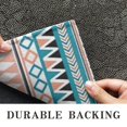 thumbnail image 6 of Pink and Blue Geometric Striped Pattern Door Rugs,Washable Non Slip Door Mats Indoor,Decorative Door Mats,Entry Mat Indoor for Entrance,Bedroom,Kitchen,Bathroom,16"x47", 6 of 6