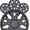 17 inch- Matte Black, variant on Set of 4 17 inch Universal Hubcaps Fits Most Cars, Snap-On Black Lacquer & Silver Lacquer PP Wheel Covers 17 inch, 17 inch Hubcaps Set of 4