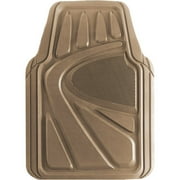 Kraco 4pc Best Rubber Floor Mats, Tan