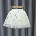 thumbnail image 4 of THDHVS Casual Skirts for Girls,Kids Summer Skirts,Girl's Skirt Ruffle Princess Skirt for Little Girl White 2-3 Years, 4 of 7