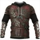 thumbnail image 3 of Sudadera con capucha de los Caballeros Templarios con estampado 3D para hombre, jerseys de gran tamaño con gráfico cruzado, sudaderas con capucha casuales de manga larga, ropa de calle, 3 of 5