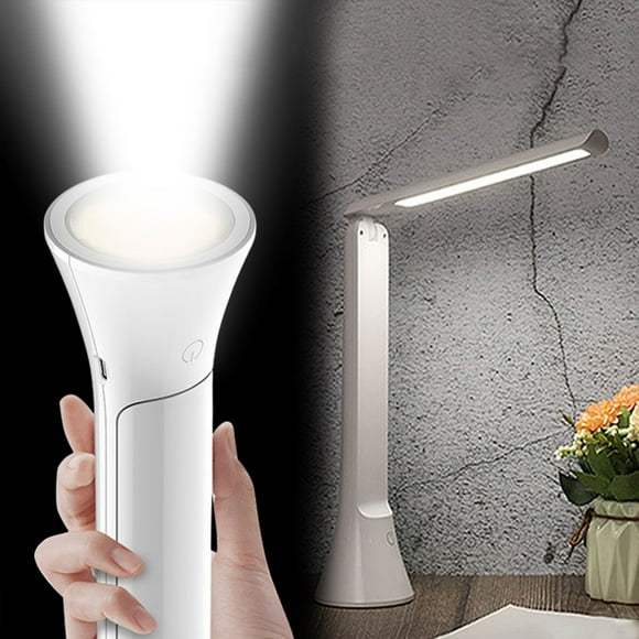 Outdoor Flashlight-Camping Light-Rechargeable Folding Learning Eye-protection LED Desk Lamp- Stepless Dimming, Bright Small Flashlight, IP65 Impermeable