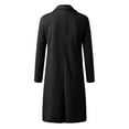 thumbnail image 4 of Vedolay Women Winter Parka Coat Casual Fall Coat Front Open Work Winter Jacket Black,XL, 4 of 5