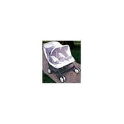 Twin Side by Side Stroller Protective Net in White