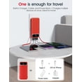 thumbnail image 2 of Cargador portátil Power Bank Makoval 12000mAh PD 20W rojo, 2 of 8