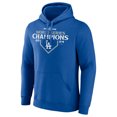 thumbnail image 2 of Men's Fanatics Royal Los Angeles Dodgers 2024 World Series Champions  Official Logo Pullover Hoodie, 2 of 3