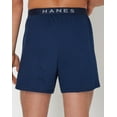 thumbnail image 5 of Hanes Knit Boxers 5 Pack Classics Men's TAGLESS ComfortSoft  Comfort Flex  Underwear, 5 of 7