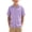 Purple, variant on ZOYOEN Boys Dress Shirts with Pocket- Short Sleeve Casual Summer Striped Kids Button Down Shirts Blue Size 6-14