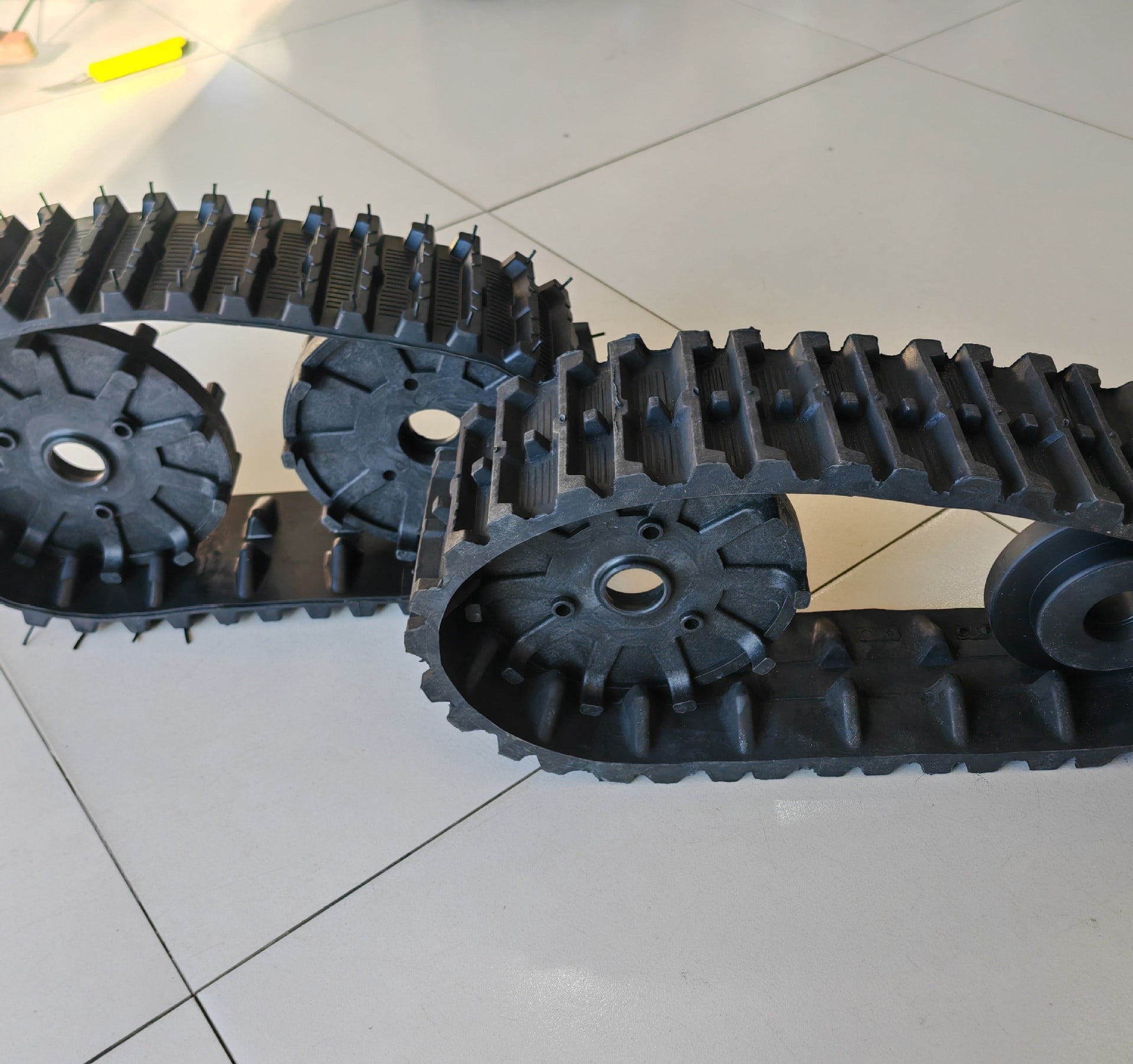 All-Weather Rubber Tracks for Robotic Lawn Mowers, Snow Blowers ...