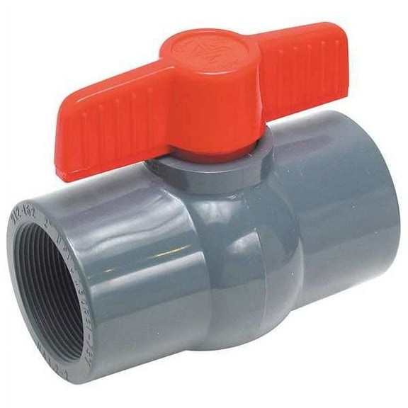 Manufacturer Varies 2" FNPT PVC Ball Valve Inline 32H959