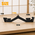 Lat Pulldown Attachment JS005-2 Thickened Pull Down Bar for Gym and ...