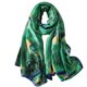 thumbnail image 1 of Bufandas para mujer Bufandas de moda Bufanda larga de satén con sensación de seda Chales ligeros con protección solar, 1 of 8