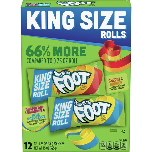 Fruit by the Foot, King Size, Variety, 12 ct, 1.3 oz