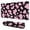 Pink And Black, variant on Pink and Black in Block-shaped Camouflage desk Mouse Padwaterproof,rubber+multispandexno Slip the Camouflage SeriesmousematDesk Pad for Office Home Game 31.5x15.7inches