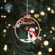 thumbnail image 2 of Adornos colgantes navideños Colgante de madera navideño Adorno colgante navideño para Muñeco de nieve, 2 of 9
