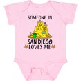 thumbnail image 3 of Inktastic Someone in San Diego Loves Me Boys or Girls Baby Bodysuit, 3 of 5