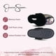 thumbnail image 3 of Pantuflas Jessica Simpson de Microsuede con Lentejuelas y Peluche, 3 of 7