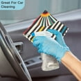 thumbnail image 4 of Yayeee 6 Pack Kitchen Dish Cloths for Washing Dishes Soft Absorbent Microfiber Towels, Geometric Stripes, 4 of 9