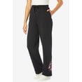 thumbnail image 2 of Woman Within Plus Size Tall Better-Fleece Pull-On Drawstring Sweatpants, 2 of 6