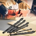 thumbnail image 4 of Decodeary Tile Drilling Bits Woodworking Ceramic Glass Hole Opener Porcelain Replacement Stone Hand Tools Kit Accessories 7pcs 1Set, 4 of 6