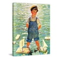 thumbnail image 7 of Marmont Hill - "Toy Boats" Painting Print on Wrapped Canvas, 7 of 7