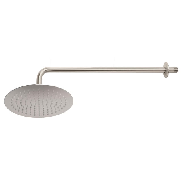 Regadera Redonda Foset Acero Inoxidable 10 Satinado R-311N