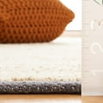 thumbnail image 4 of SAFAVIEH Natural Fiber Jake Abstract Area Rug, Bleach/Black, 8' x 10', 4 of 7