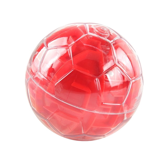 Bola de laberinto 3D Strade Fareast Limited juego de laberinto juguete educativo rojo