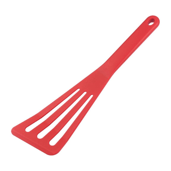 YiBai Fish Spatula for Nonstick Cookware, Slotted Spatula Turner with Heat Resistants Handle for Cooking, Red
