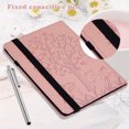 thumbnail image 5 of ELEHOLD for iPad 10.9" 2022 10th Gen Flip Leather Case with Card Slots Kickstand Pencil Holder Tree and Deer Pattern Skin-Touch Shockproof Cover,Rosegold, 5 of 8