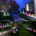 thumbnail image 7 of Luxtrada Outdoor Solar Stake Lights - 2 Pack Solar Powered Lights with 8 Lily Flower, Multi-color Changing LED Solar Stake Lights for Garden, Patio, Backyard, 7 of 7