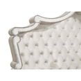 thumbnail image 7 of Pemberly Row Upholstered Velvet Eastern King Bed in Ivory and Camel, 7 of 7