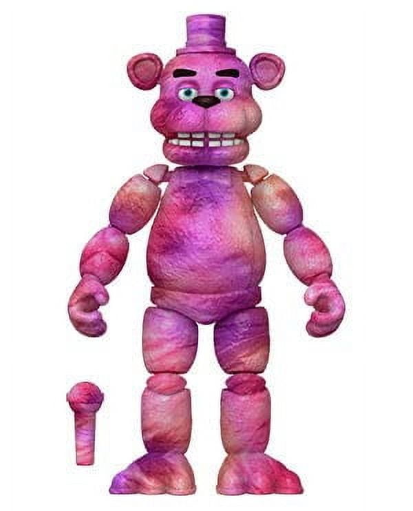 Funko Five Nights at Freddy's Tie-Dye Action Figures Set of 4 (Foxy, Chica, Freddy, Bonnie)