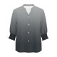thumbnail image 5 of Camisas de Cuello de Tripulación de Manga Corta para las Mujeres, Cardigan con Cuello en V con Mangas 3/4, 5 of 7