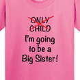 thumbnail image 4 of Inktastic I'm Going to Be a Big Sister Youth T-Shirt, 4 of 5