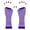 11_Purple, variant on Fingerless Gloves for Women Nylon Mesh Gloves Wrist Elastic Girls Clothing Gloves