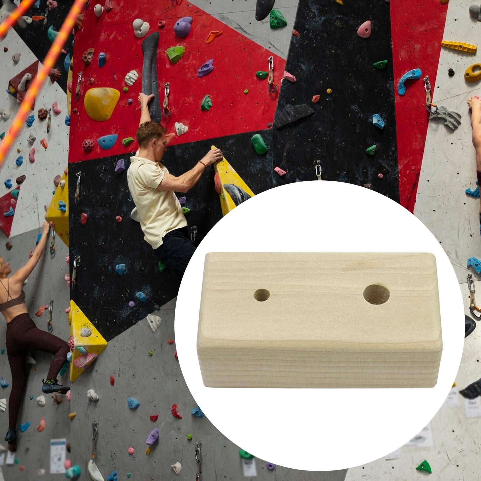 harayaa Rock Climbing Hold Training, Strengthening Grip, Arms, And More, Finger Training 15cmx9cmx8cm