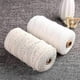 thumbnail image 2 of 2026 200m White Cotton Cord Beige Twisted Cord Rope Craft Macrame String, 2 of 4
