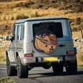 thumbnail image 5 of Goofa Ocean Scene with Noah's Ark Pattern Universal Tire Cover for Jeep, SUV, Truck, and Trailer – Waterproof, UV-Resistant,Easy to Install, Fits 14"-17" Tires-16 inch, 5 of 6