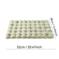 thumbnail image 3 of Pet Mat, Ultra Soft Plush Fuzzy, 1 Piece Bubble Texture Light Sage Cozy Pad, Warm Comfortable Sleeping Cushion for Dogs Cats Small Medium Pets Indoor Couch Floor Crate Bed Rest Use, 3 of 6