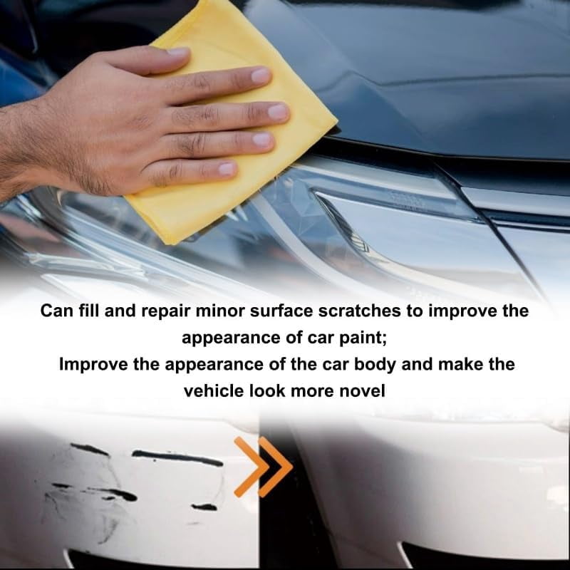 Nanopolix Scratch Remover,Nano Polix Car Cloth,Eliminate All Car Scratches in 60 Seconds,Quick Fix Removal Paste for Deep Scratches