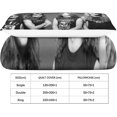 thumbnail image 4 of Metallica Duvet Cover Bedding Set, Microfiber Heavy Metal Band Rock 'n' Roll Three Pieces Bedding Set with Duvet Covers, 4 of 5