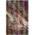 thumbnail image 2 of SAFAVIEH Radiance Jasna Abstract Area Rug, Cream/Magenta, 5'1" x 7'6", 2 of 5