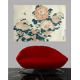 thumbnail image 2 of Hokusai "Chrysanthemums" Glossy Poster, 2 of 2