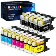 E-Z Ink LC75 Compatible  Ink Cartridge for Brother LC75 LC75XL (14 Pack)