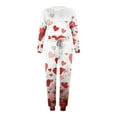 thumbnail image 5 of lcziwo Women's Plus Size 2 Piece Jogger Sets Long Sleeve Crewneck Shirts Matching Drawstring Pants with Pockets Sweatsuits Valentine's Day Love Heart Print Lounge Suits,Multicolor,L, 5 of 5